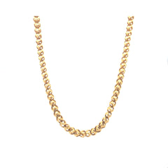 22KT Gold Chain for Men | Bold Interlocking Link Design