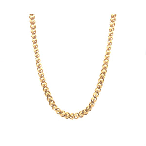 22KT Gold Chain for Men | Bold Interlocking Link Design