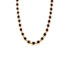 18KT Gold Rudraksha Mala Necklace