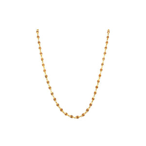 22Kt Gold Tulsi Mala | Trending Spiritual Gold Chain