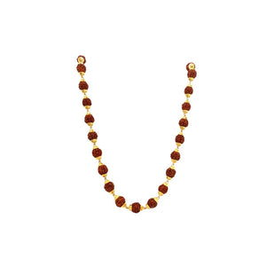22Kt Gold Rudraksha Mala | Original Rudraksha Chain
