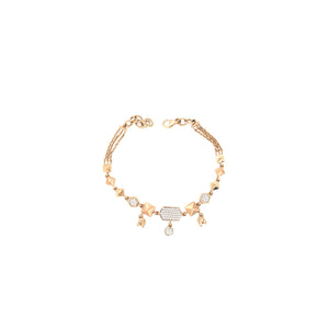 18KT Gold Bracelet for Gifting | Designer Look