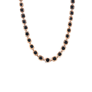 18KT Gold Rudraksha Mala Necklace
