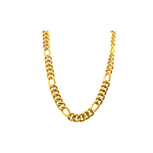 22KT Gold Curb Chain Necklace for Men | Heavy Design