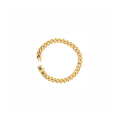 22K Gold Cuban Chain Bracelet for Men | Classic Bold Design