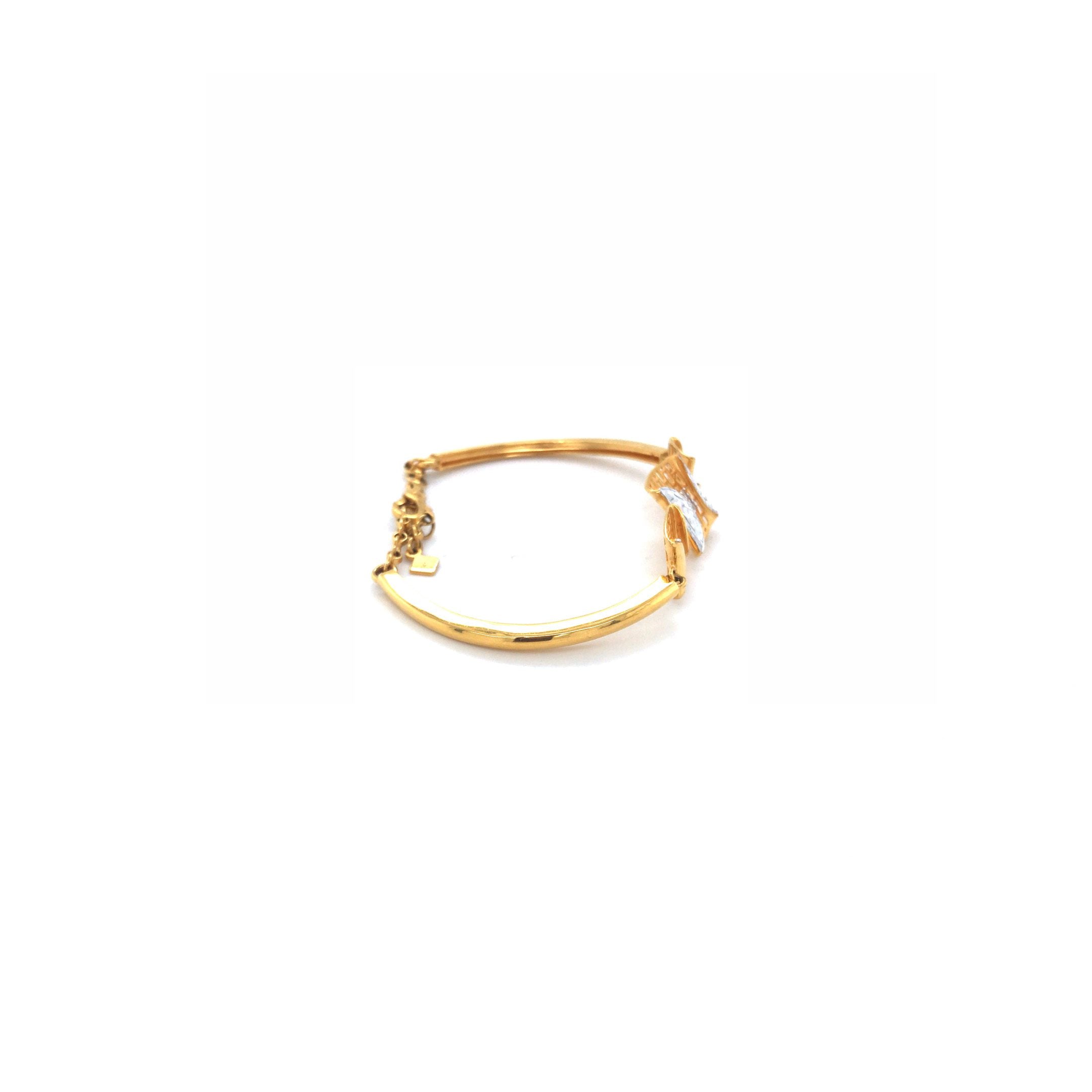 22KT Gold Diamond Bracelet for Women