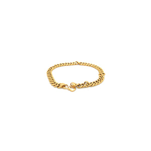 22K Gold Chain Bracelet for Men | Classic Daily Wear Jewellery