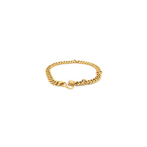 22K Gold Chain Bracelet for Men | Classic Daily Wear Jewellery