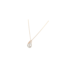 Teardrop Diamond Pendant in Gold | Elegant Fine Jewellery