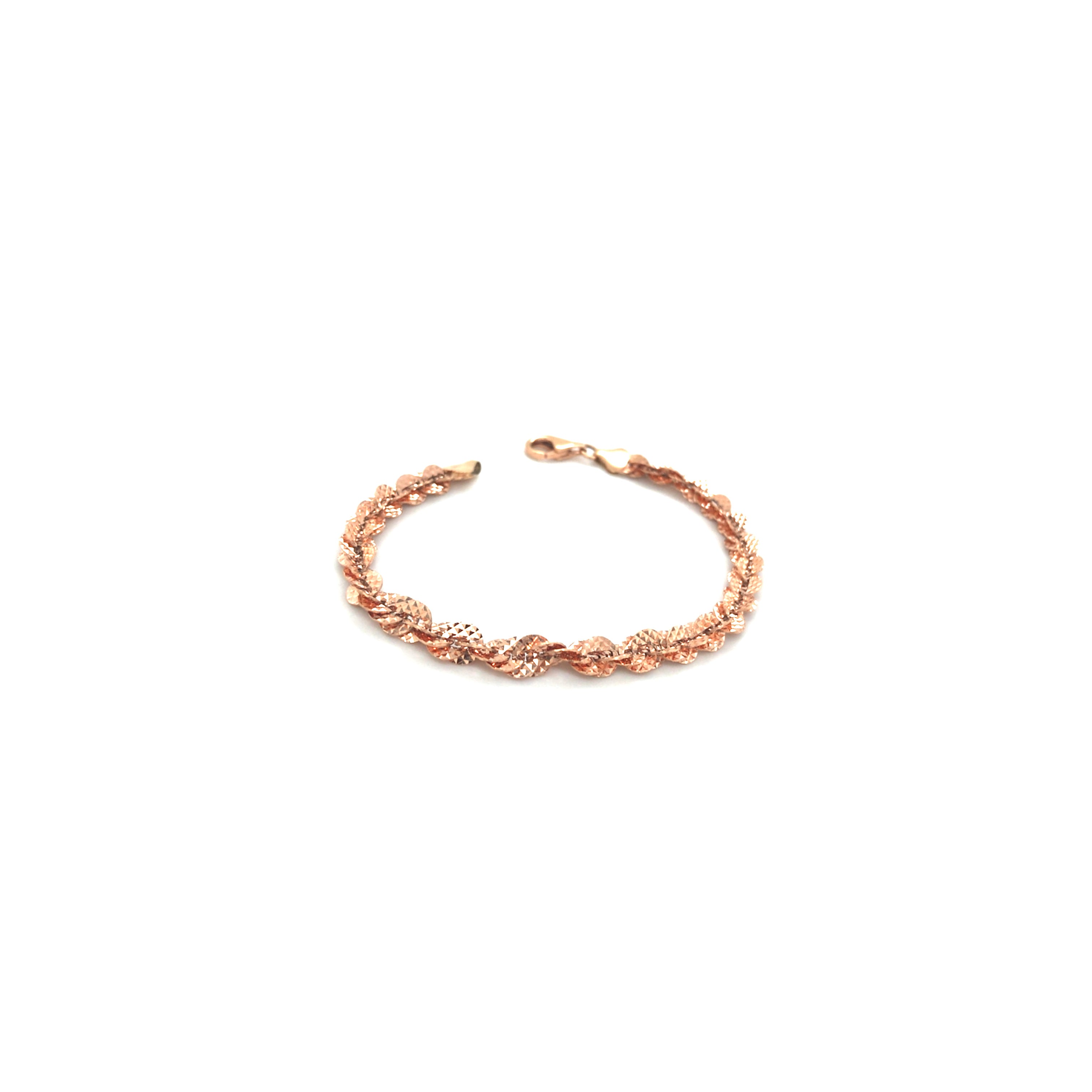 18KT Gold Chain Bracelet for Women