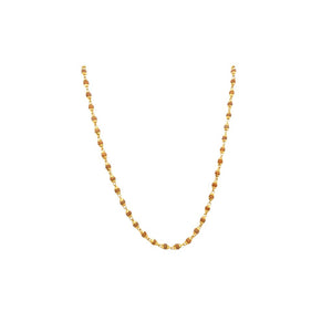 22Kt Gold Tulsi Mala | Trending Spiritual Gold Chain