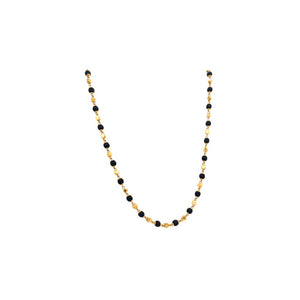 Tulsi Bead Gold Chain | Spiritual Wear
