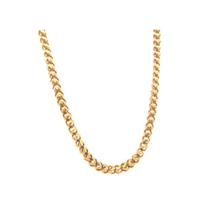 22KT Gold Chain for Men | Bold Interlocking Link Design