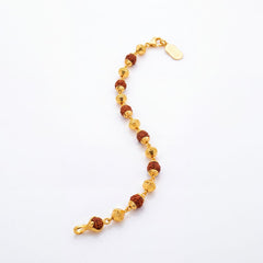 Spiritual Elegance Rudraksha Bracelet