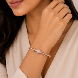 18KT Gold Designer Bracelet for Women