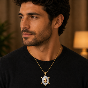 Turtle Gold Pendant Design