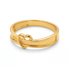 22KT Trendy Knot Gold Ring | Simple & Stylish