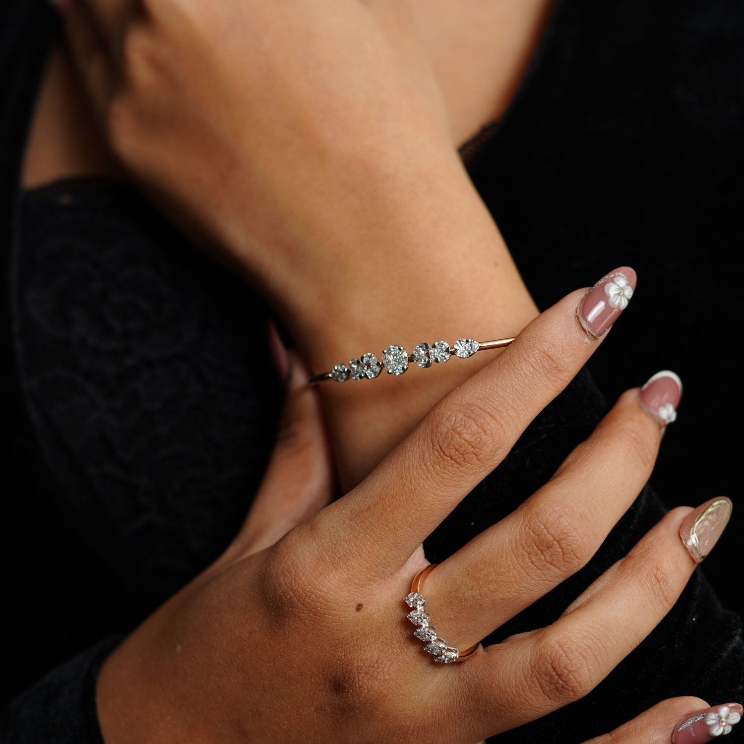 18K Diamond Bracelet for Women