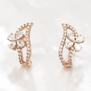 Diamond Accent Gold Earrings for Women