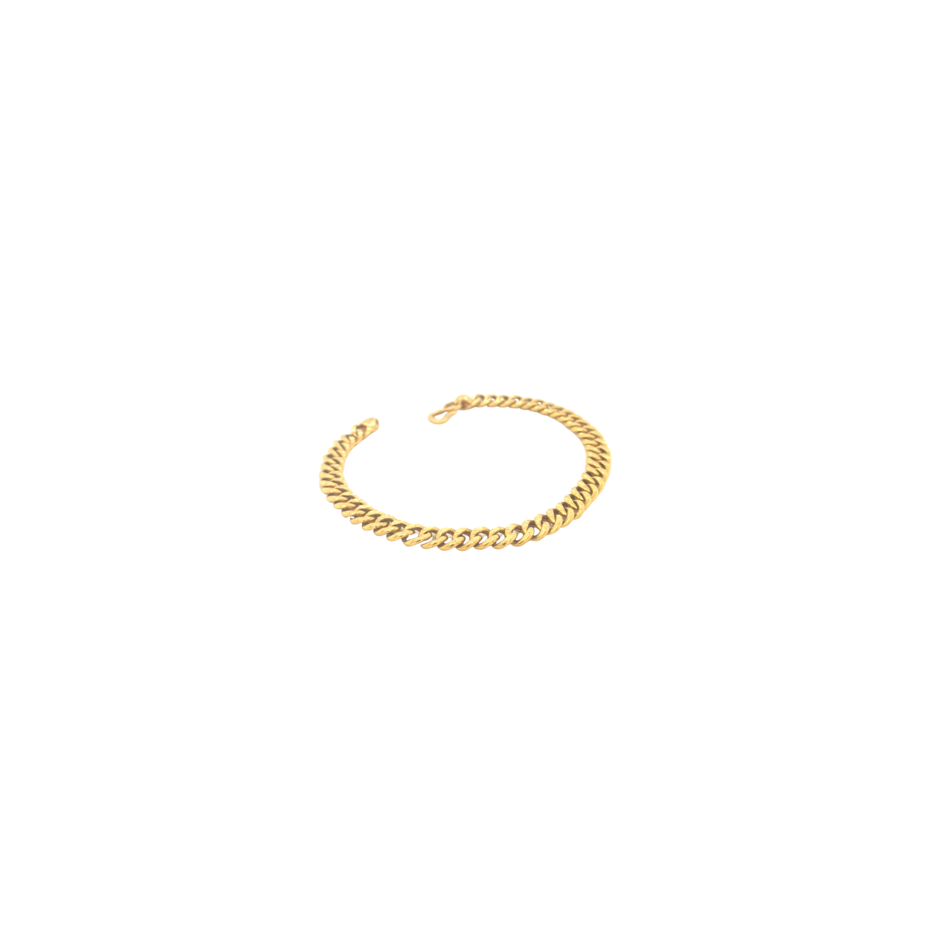 22K Gold Chain Bracelet for Men | Classic Daily Wear Jewellery