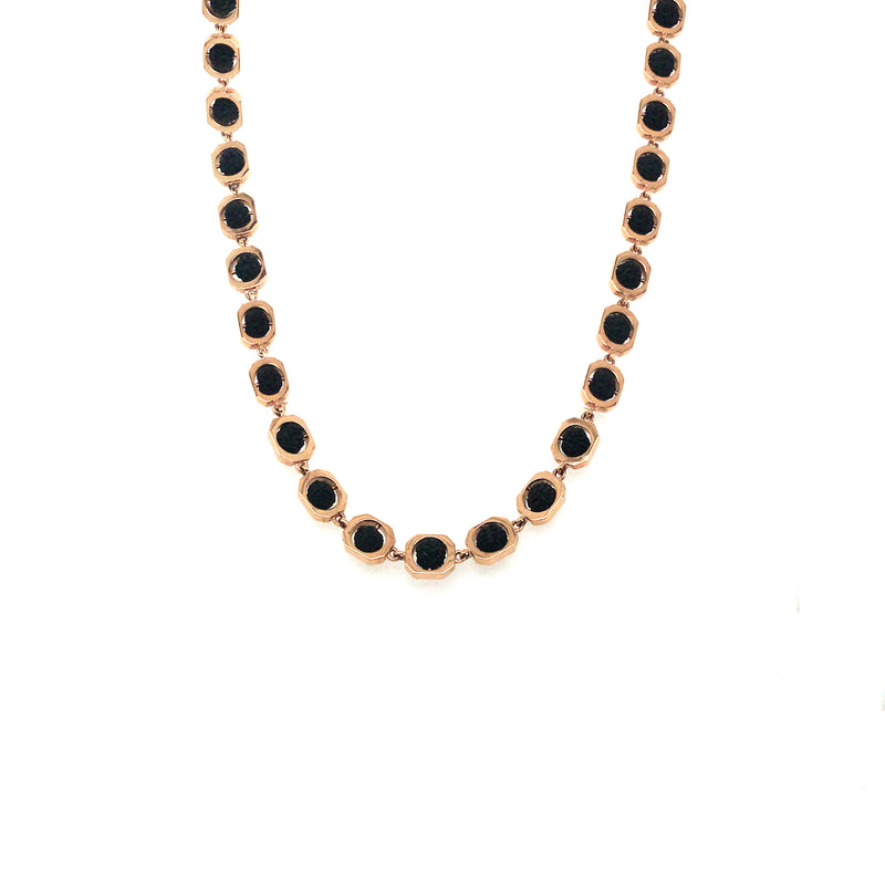 18KT Gold Rudraksha Mala Necklace