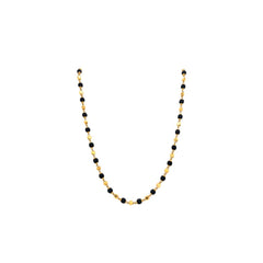 Tulsi Bead Gold Chain | Spiritual Wear