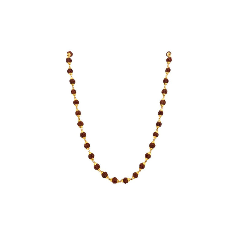 22Kt Gold Rudraksha Mala for Gift