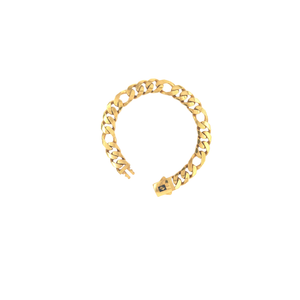 Sculpted Gold Link Bracelet | Bold Statement Jewellery