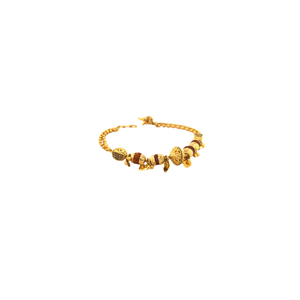 Gold Rudraksha Bracelet | Spiritual & Elegant Jewellery