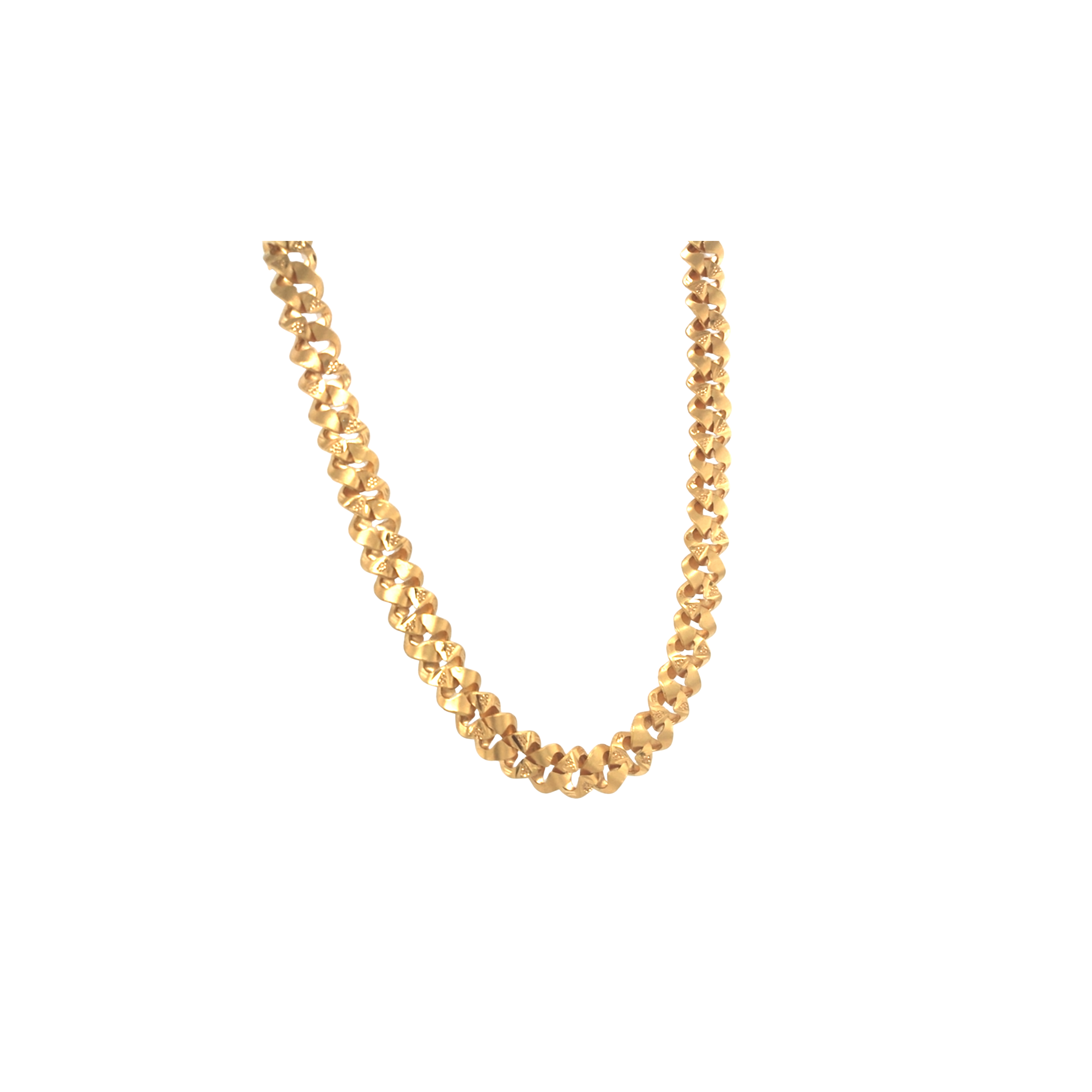 Curb Style Gold Chain | Bold Everyday Jewellery
