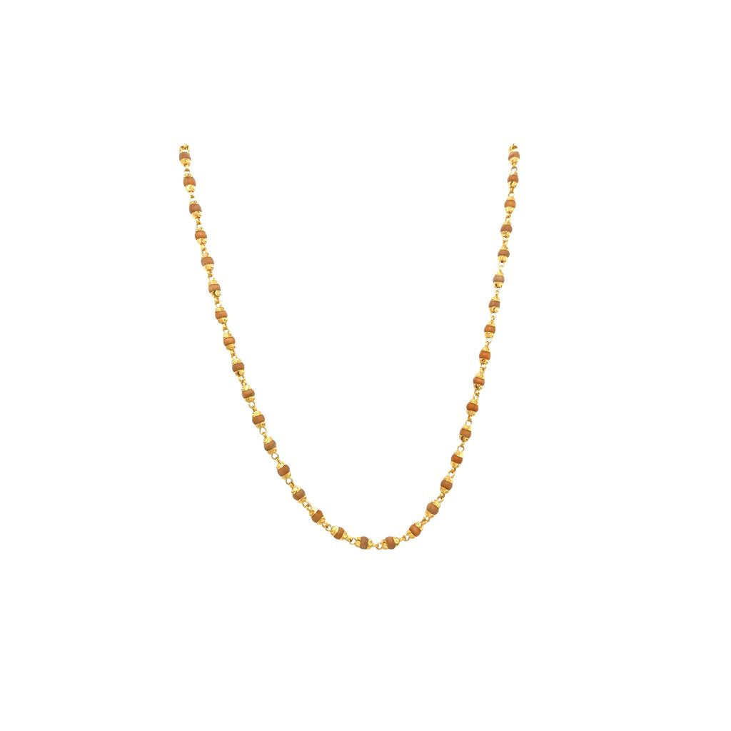 22Kt Gold Tulsi Mala | Trending Spiritual Gold Chain