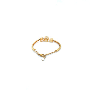 22KT Gold Diamond Bracelet for Women