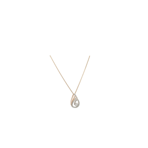 Teardrop Diamond Pendant in Gold | Elegant Fine Jewellery