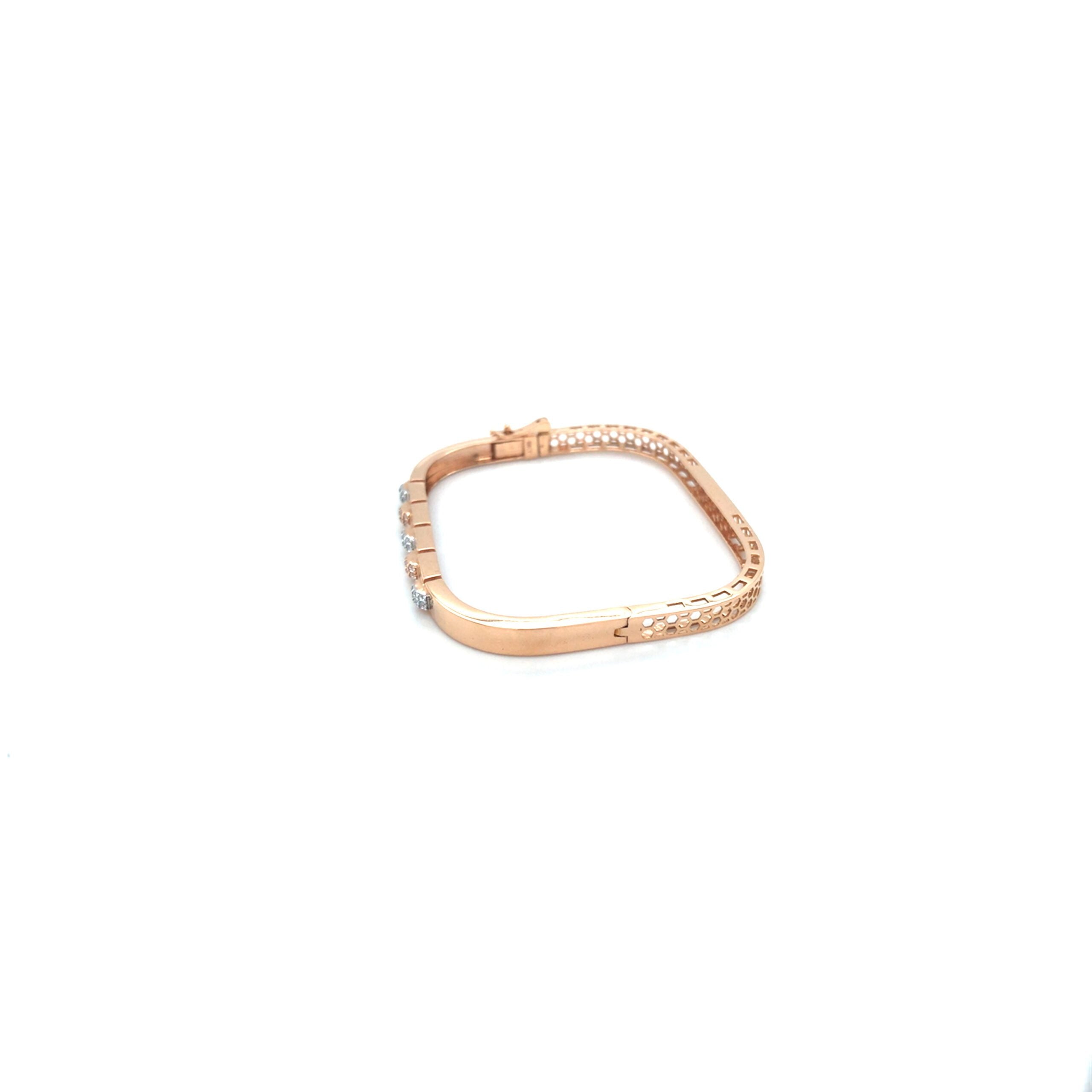 18KT Gold Studded Bracelet for Women