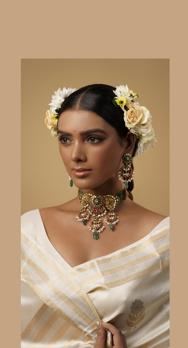 Urja Devika Temple Drop Choker