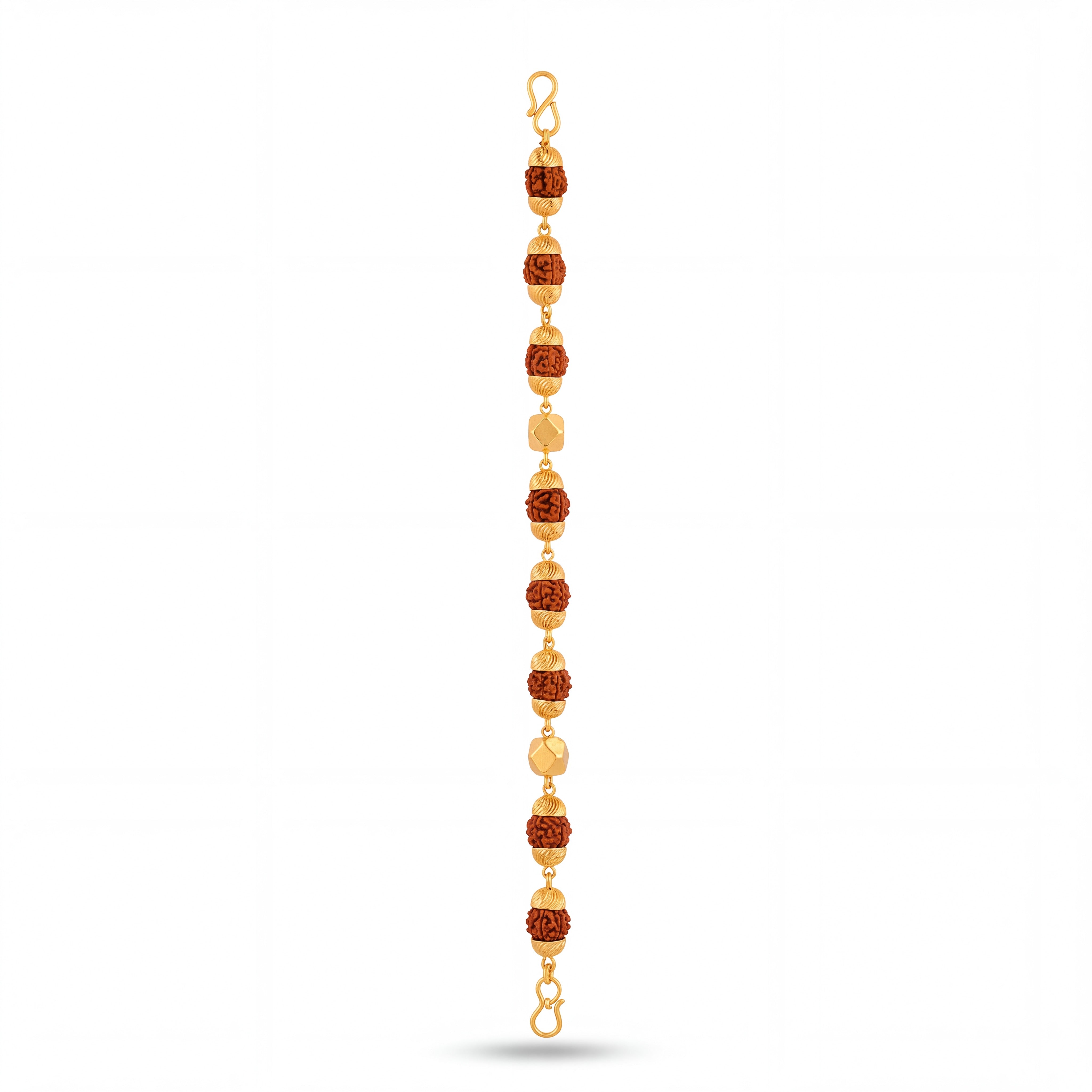 Divine Gold Rudraksha Bracelet