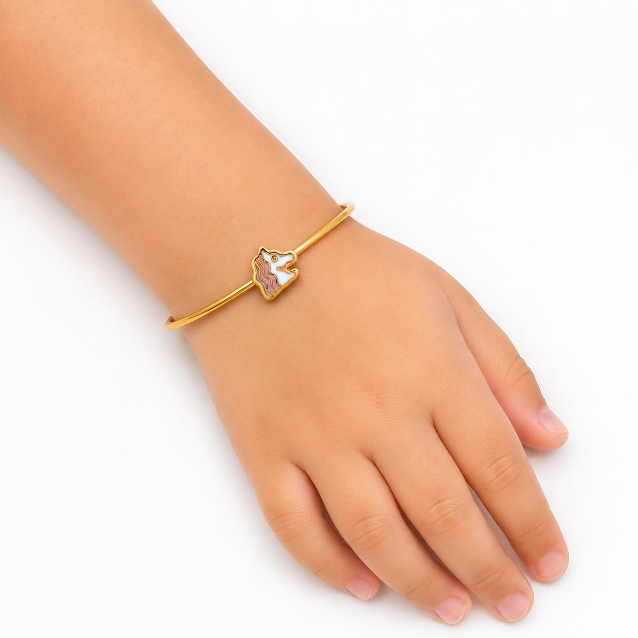 22K Gold Unicorn Bachaa Bracelet