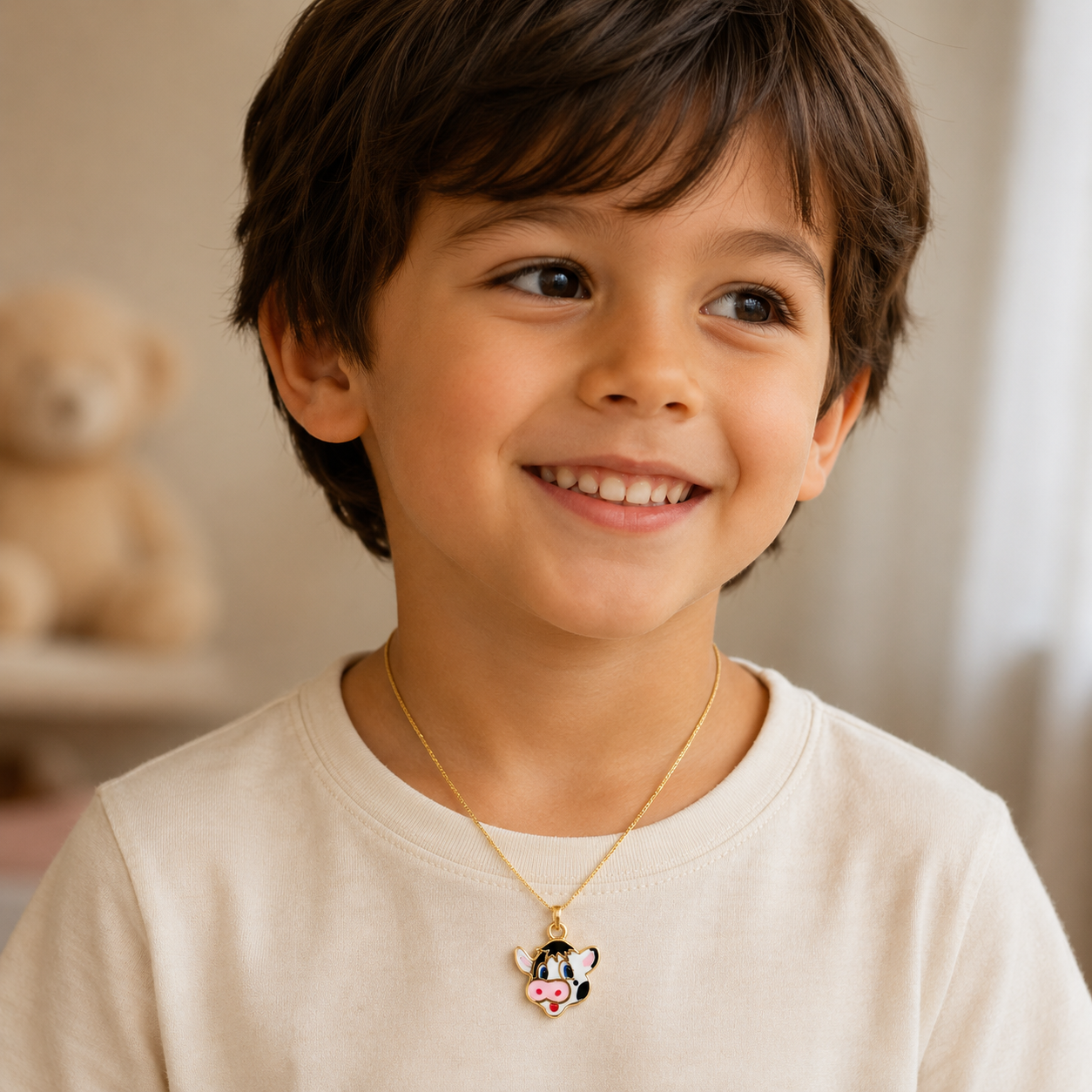 18KT Gold Baby Charm Pendant