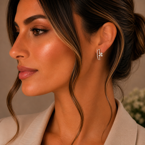 Diamond Accent Gold Earrings for Women