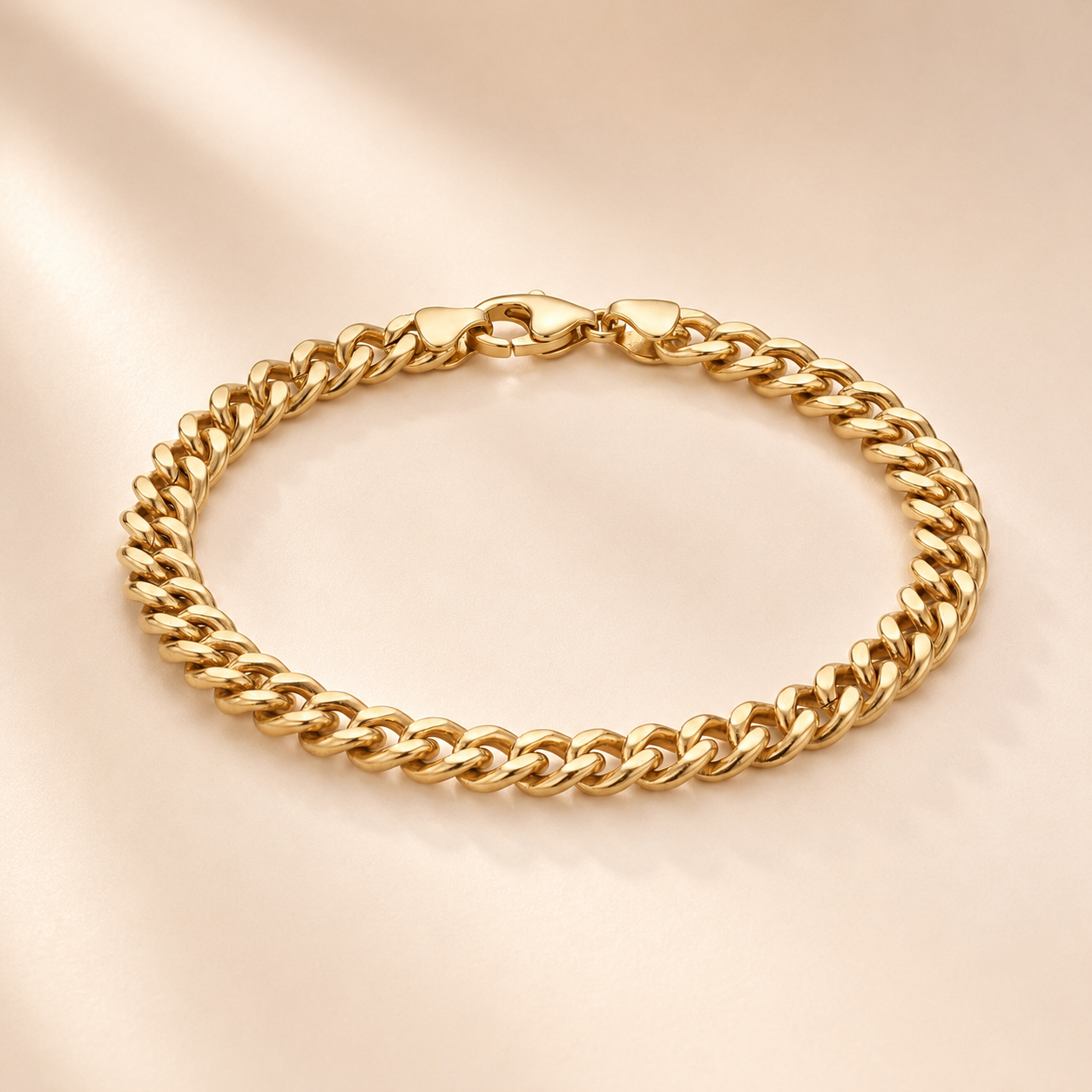 22K Gold Chain Bracelet for Men | Classic Daily Wear Jewellery