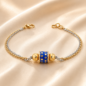 18KT Gold Dual-Tone Bracelet for Women | Latest Design