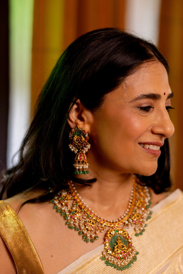 Varso Lakshmi Devi Temple Necklace