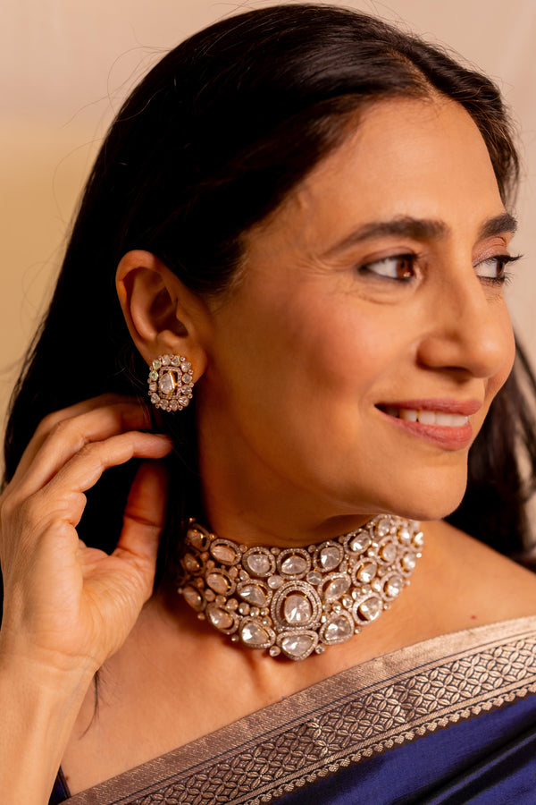 Varso Noor Polki Bridal Choker