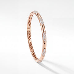 18KT Rose Gold Celestial Diamond Bracelet