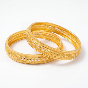 22K Gold Traditional Bangles for Women