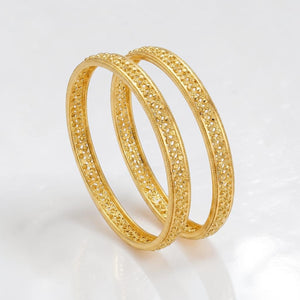 22K Gold Designer Bangles