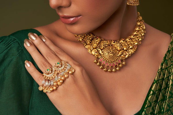 Urja Rajvanshi Temple Choker Set