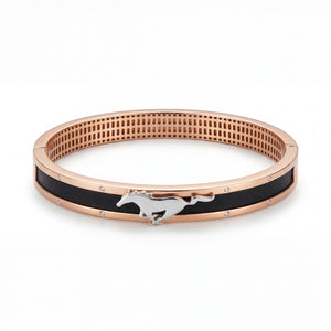 18KT Gold Designer Kada for Men