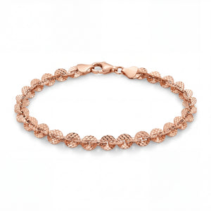 18KT Gold Chain Bracelet for Women