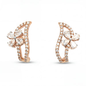 Diamond Accent Gold Earrings for Women